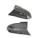 Real Carbon Fiber Mirror Caps, Ox Horn Side Rearview Mirror Covers Replacement for BMW F20 F21 F22 F23 F30 F31 F32 F33 F36 F87 M2 X1 I3 I3S