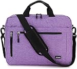 Laptop Shoulder Bag,Unisex Water Resistant Briefcase Lightweight Laptop Case