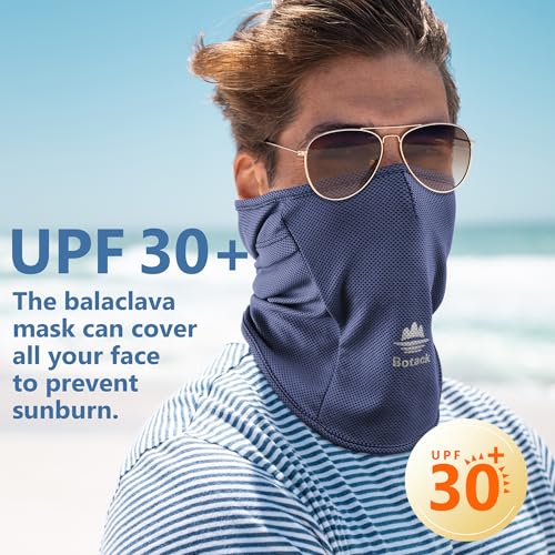 Image of Balaclava Ski Mask, Sun UV Protection Breathable Full Head Face Mask for Men Women Skiing Cycling