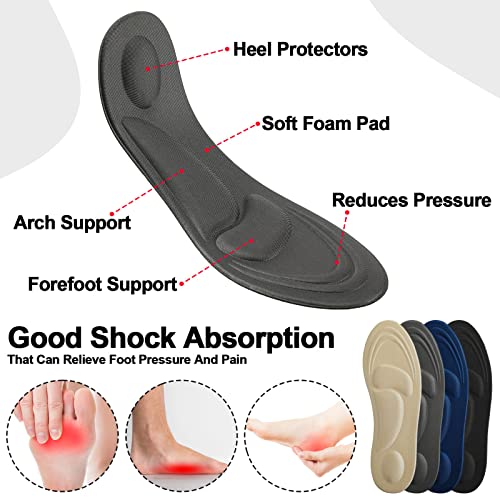 8 Pares Plantillas Soporte de Arco para Hombre miniatura 3