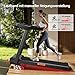 LONTEK Laufband für Zuhause Klappbar mit Steigung, Laufbänder 12KM/H, Treadmill for Home mit 3,0-PS-Motor und LED-Anzeige, Max Belastung 136KG