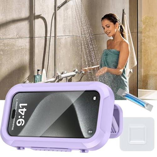 Support de téléphone de douche étanche écran tactile pour smartphone - 3