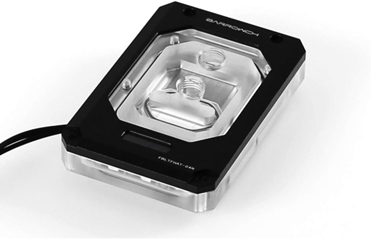 Barrow CPU Waterblock for AMD Processors, Threadripper x399, Black