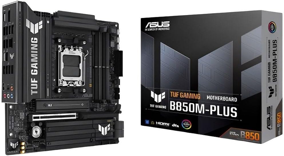 ASUS TUF Gaming B850M-PLUS Review: Testada por 30 dias para gamers