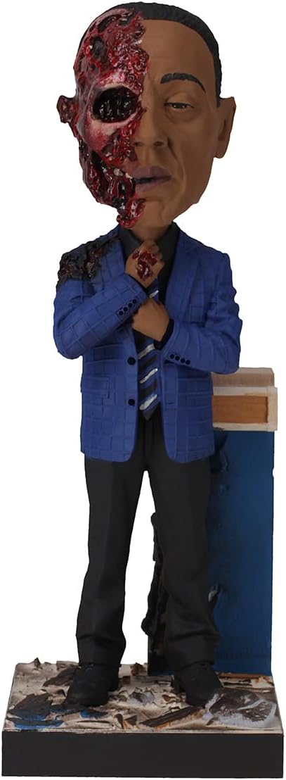 Breaking Bad Gus Fring Face Off Collectible Bobblehead Statue