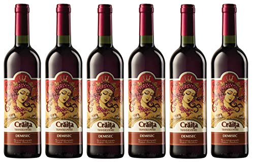Jidvei | CRAITA TRANSILVANIEI - Rotwein halbtrocken aus Rumänien | Weinpaket 6 x 0,75 L + 1 Kugelschreiber Amigo Spirits gratis Cover