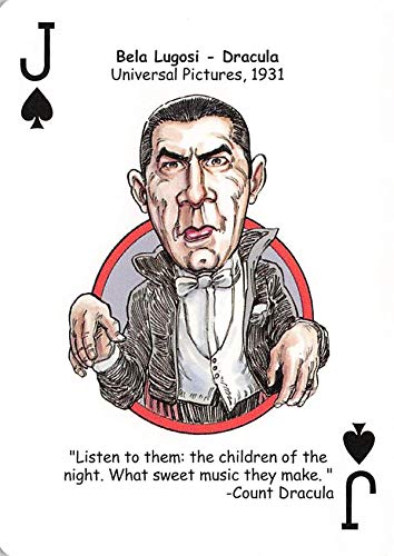 Bela Lugosi Trading Card (Actor, Dracula) 2006 Hero Decks Hollywood #J