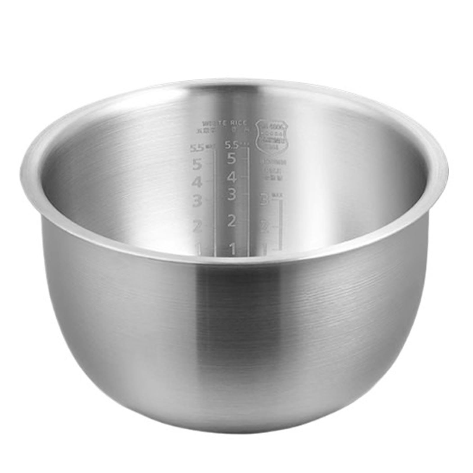 3-l-Reiskocher-Innentopf aus 316-l-Edelstahl (0-Beschichtung), kompatibel mit ZOJIRUSHI NP-ZAH10C/NP-ZAQ10/NP-HBH10C/NP-HBO10/ NP-HLH10/ NP-HCH10C/NP-NCH10C/NP-HRH10C/NP-HIH10