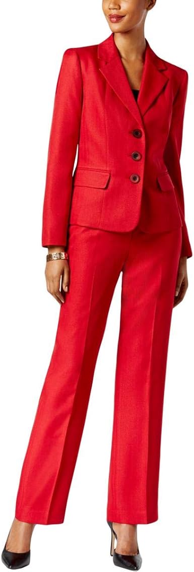 red pant set