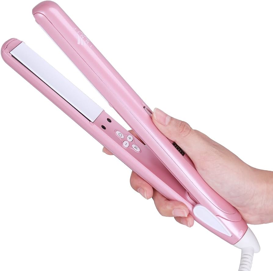 Amazon | JINRI ストレートアイロン ヘアアイロン ストレート＆カール