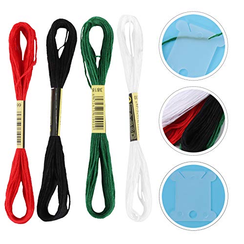 ARTIBETTER 72Pcs Fio para Bordar Fios de Ponto Cruz da Amizade Pulseiras Fio de AlgodÃ£o para Bordar