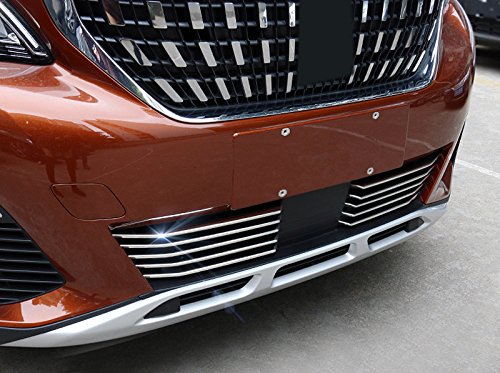 HIGH FLYING per 3008 GT Line Allure Active/5008 GT 2017 2018 griglia Esterna in Acciaio Inox