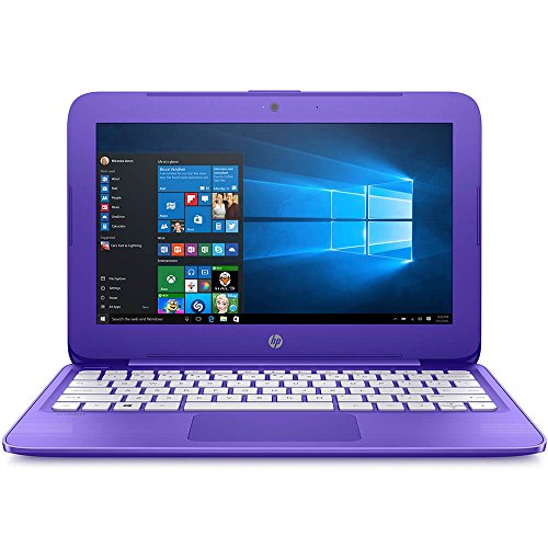 HP Stream (11-ah120nr) 11.6 Inch Laptop with Intel Celeron N4000 Processor, 4GB RAM, 32 GB eMMC Storage, Office 365 Personal 1-Year Included, Windows 10 (Infinity Purple)