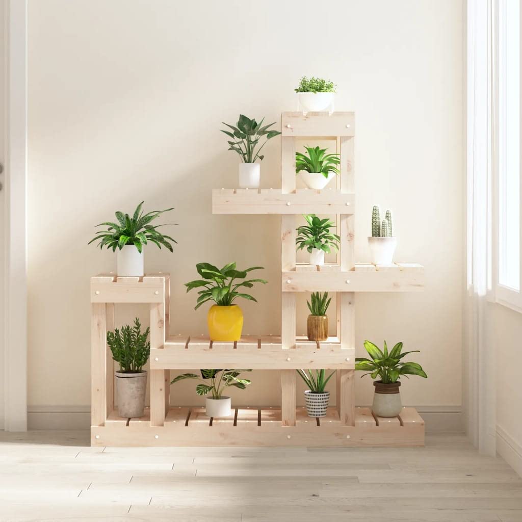 Étagère pour plantes peu encombrante et résistante aux intempéries
