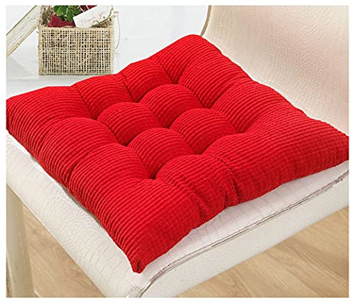 Cojines gruesos de algodón suave para silla, cocina, comedor y patio, cómodas almohadillas de asiento para mayor apoyo y estilo, juego de 2