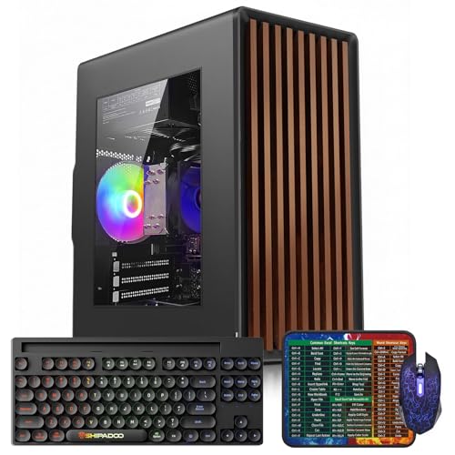 Image of GPVHOSO Desktop Computer PC, Intel I5 up to 3.6GHz, 16GB DDR3, 512GB SSD,