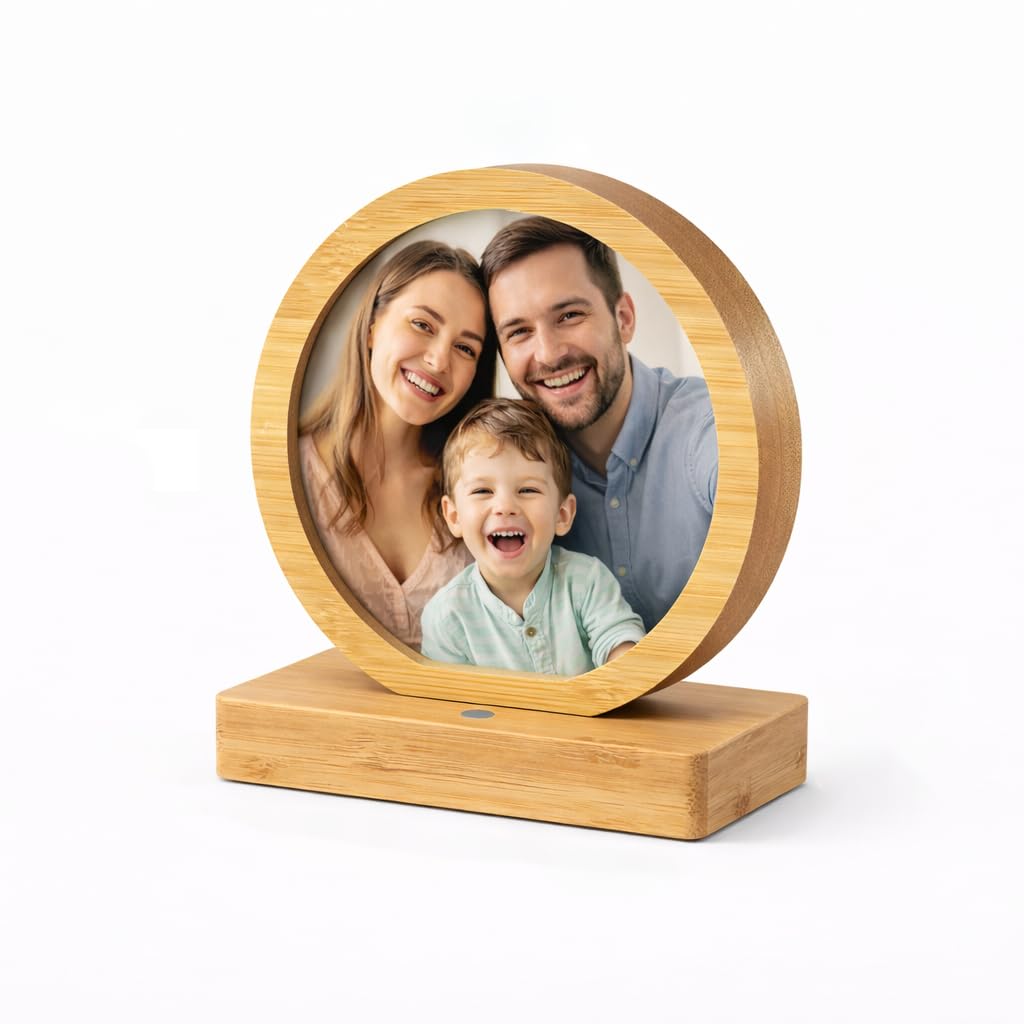 Personalized Crystal Ball with Photo - Unique Gift -9