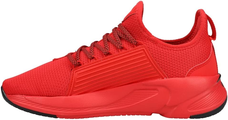 Puma Men's Softride Premier Slip On Wide Running Shoe, High Risk Red Black, 7.5