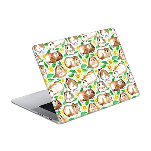 Peau vinyle MacBook Pro 16 A2485 pour protéger la coque des rayures motif floral aquarelle