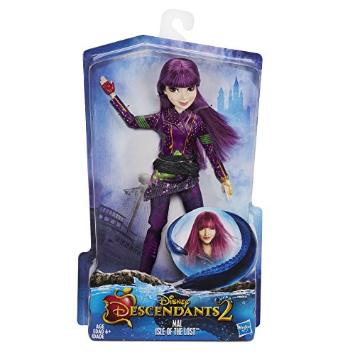 Disney Descendants 2 Mal Isle Of The Lost Doll - Poseable Figure With Stylish Outfit And Matching Shoes #TOP6