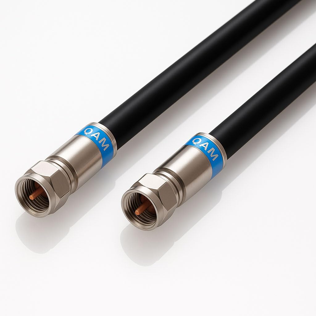 Kathrein SAT-Kabel 25m – Hochwertiges Koaxialkabel (Class A++, 130 dB, UV-beständig, halogenfrei) – LNB zu Multischalter – Mit Cabelcon F-Steckern – Für Außenbereich konfektioniert