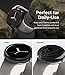 Ringke Bezel Styling Compatible with Google Pixel Watch Case, Adhesive Frame Ring Cover Anti Scratch [Stainless Steel] Protector Accessory - 40-41 (ST) Black