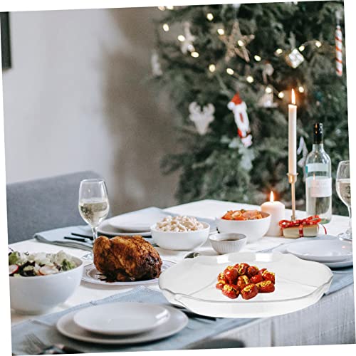 Mikinona Nordic Style Snack Plate Breakfast Candy Holder Stackable Serving Tray