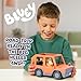 Bluey Heeler Family Road Trip Big Car Toy, Articulated, Customizable Interactive Toddler Toy Car with 2.5” Chilli Figure, Toddler Cars for Ages 3+