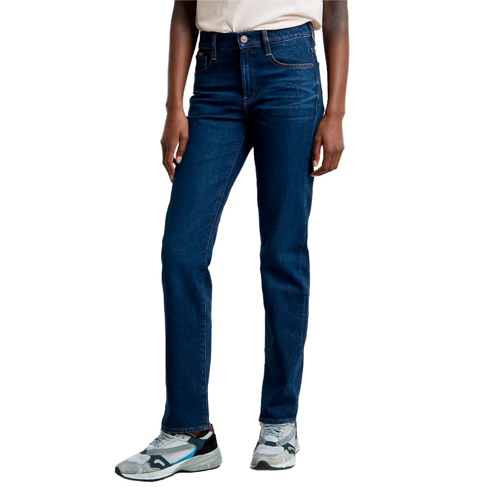 G-Star Damen Strace Straight Jeans