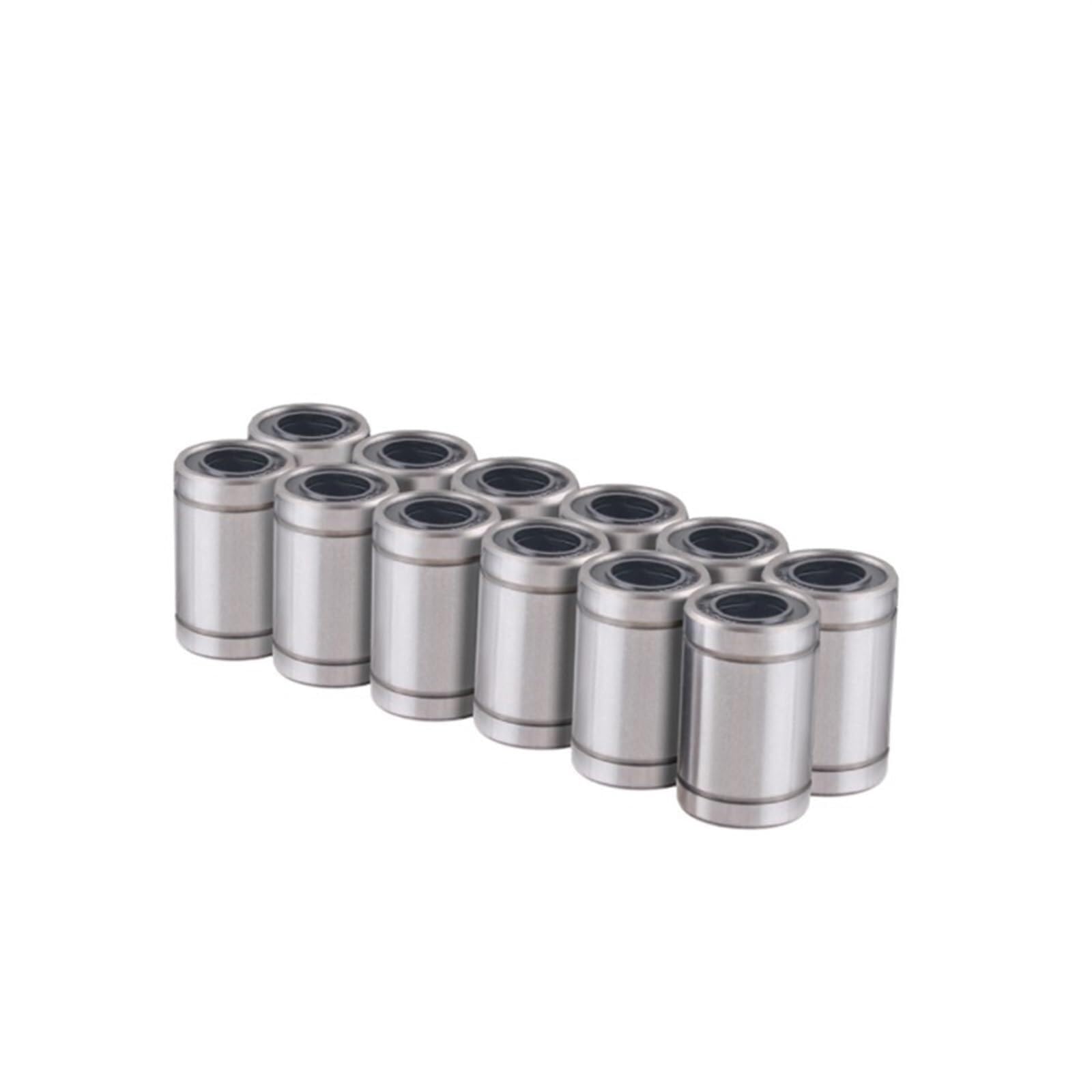 Bearing, Bearing,Ball Bearings,Deep Groove Linear Rod Rail Shaft Parts LM3 LM4 LM5 LM6 LM8 LM10 LM12 LM16 LM20 LM25 LM30 LM35 LM40 LM50UU 1Pcs Wear Resistance(LM12UU 12x21x30mm)