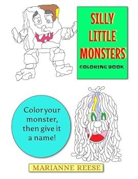 Paperback Silly Little Monsters: Coloring Book