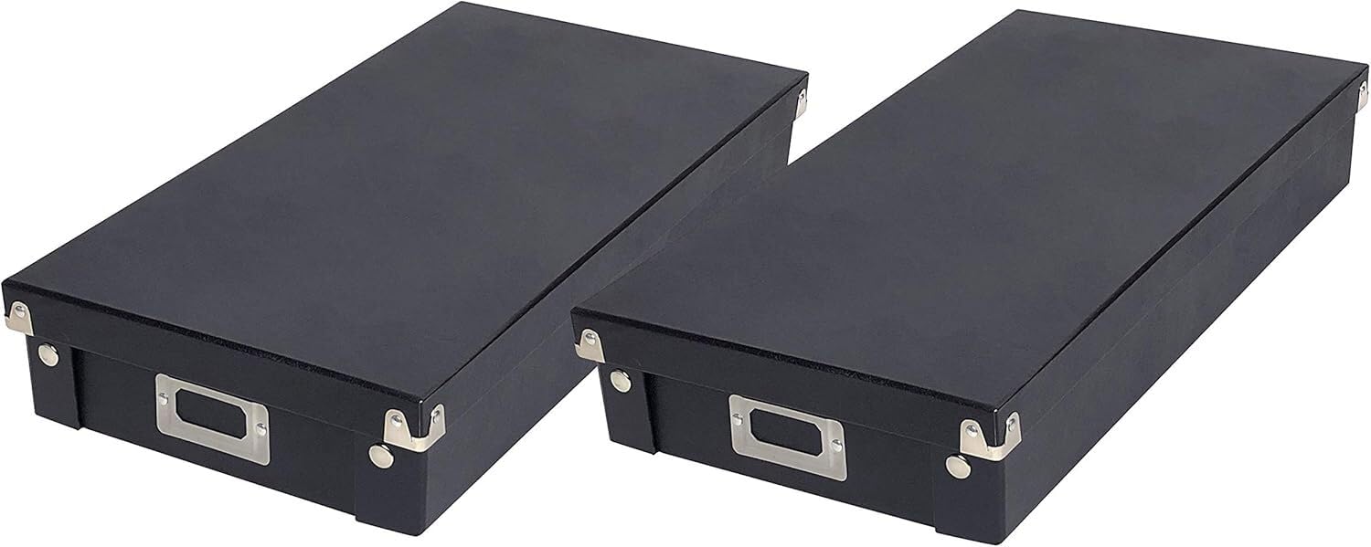 Amazon.com: Snap-N-Store Cassette Tape Storage Box - 2 Pack