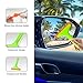 Ohleats Small Silicone Window Squeegee, Auto Windshield Water Blade Scraper, All-Purpose Water Squeegee Wiper for Mirror Home Cleaning, Car Accessories (Light Green)