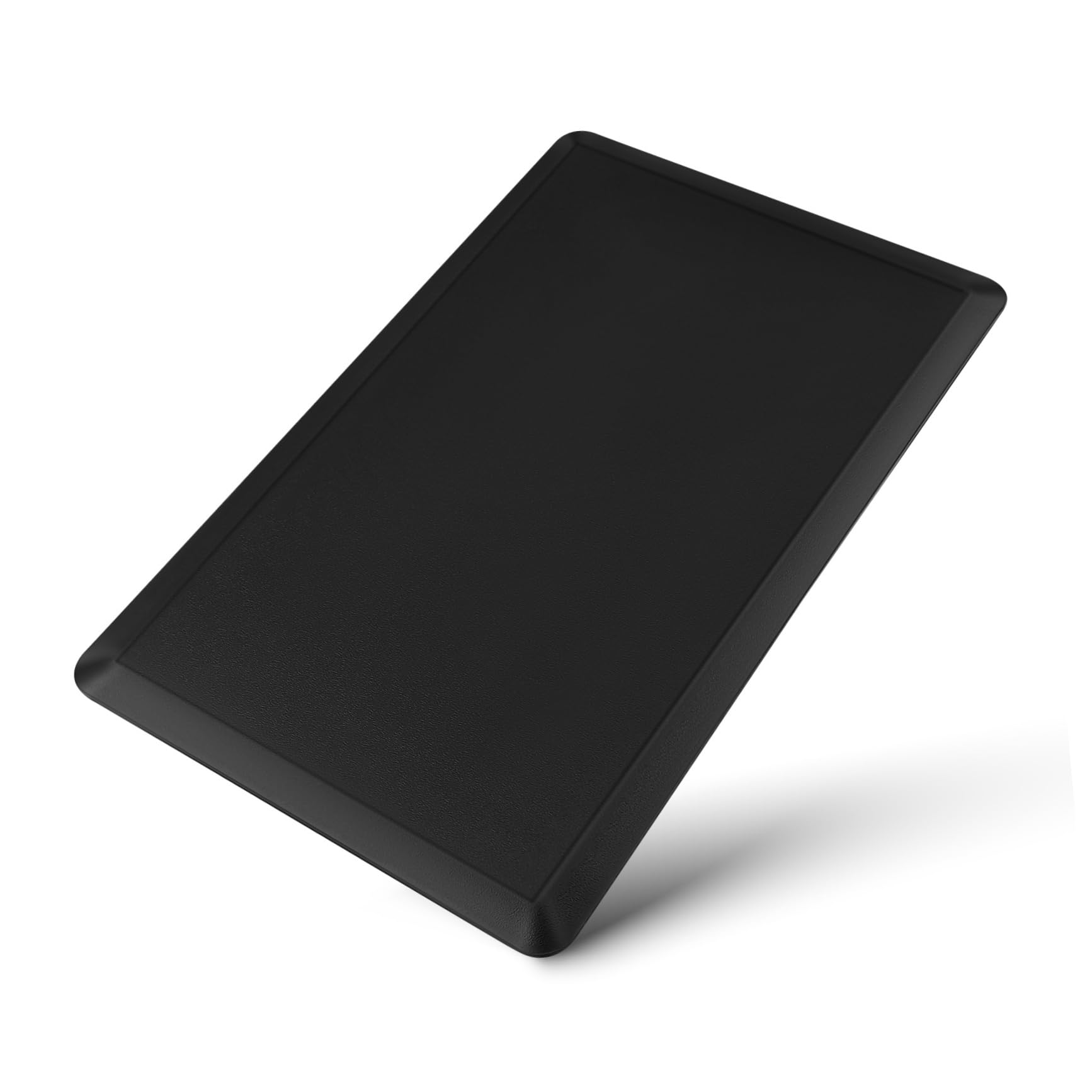 Gatuida Tappetino Anti-fatica per Cucina e Sala Relax, Cuscino Pavimento in Schiuma e Pvc Nero 44x71x1,2 Cm, Facile da Pulire per Comfort e Riduzione Affaticamento