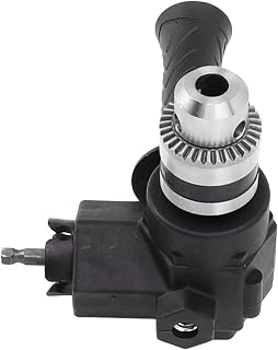 EMUKOEP 90 Degree Angle Drill Bearing Steel Right Angle Bend Extension Accessory Professional Drill Attachment Adapter