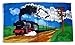 Produktbild Fahne/Flagge Dampflok Zug Eisenbahn NEU 90 x 150 cm