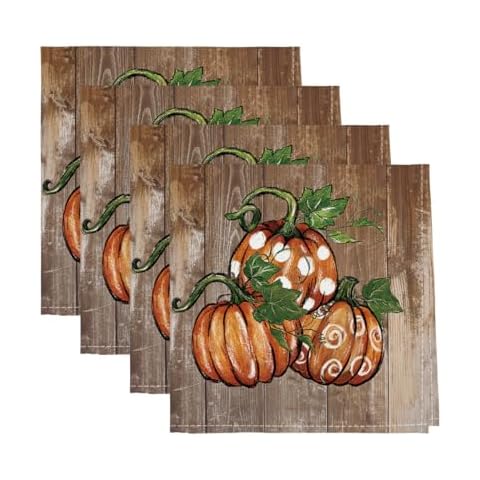 Artoid Mode Polka Dot Autumn Napkins Set Cover