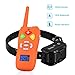 Dog Training Collar, Ymiko 1000ft 100% Waterproof Rechargeable Dog Shock Collar Remote Transmitter with Beep/Vibrating/Shock Electric Mode for All Sizes Dogs(Orange)