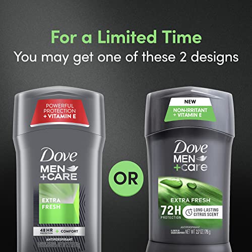 Dove Men+Care Desodorante Antitranspirante Stick Extra Fresh 2.7 oz Pack de 2 miniatura 3