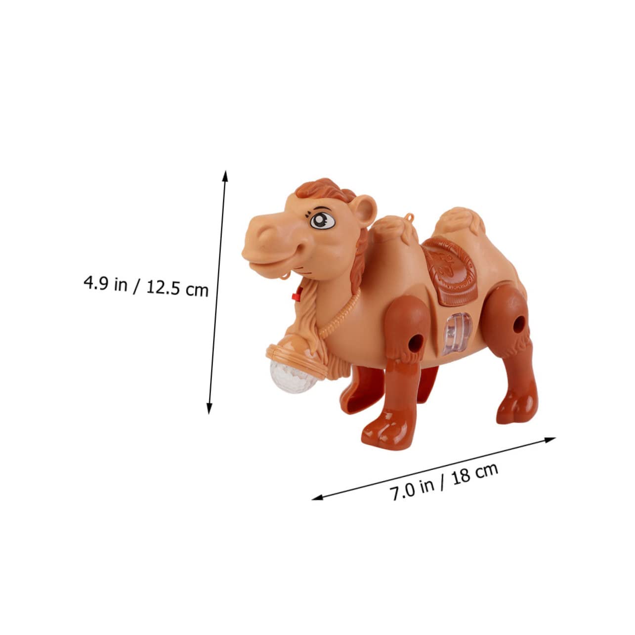 CORHAD Electric with Luminous Walking for Indoor Simulated Animal with Rope Design Birthday and Holiday Present