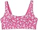Roxy Girls' Splendid Bralette Swim Set, Pink Guava S Ditsy Dreams, 14