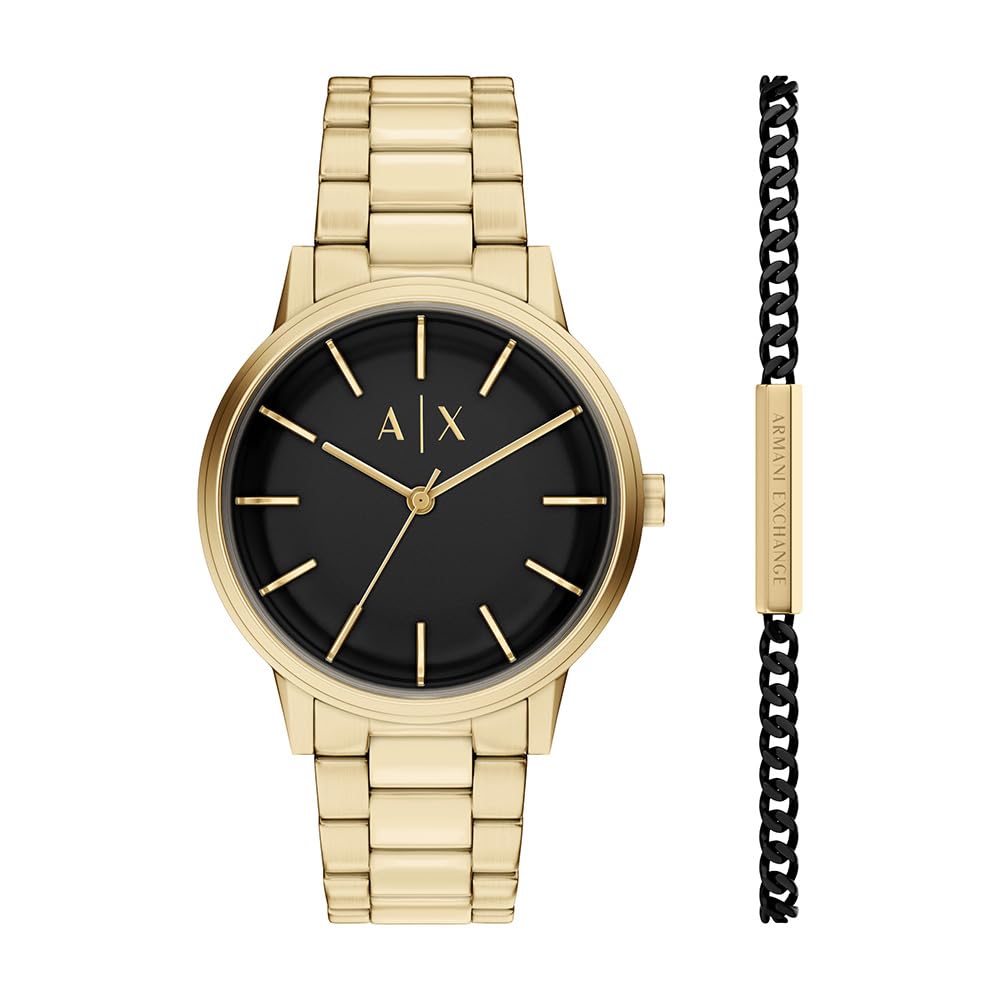 A|X Armani Exchange Men's Watch, Three-Hand Watches for Men