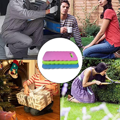 Almohadilla para arrodillarse en limpieza de jardinería y suelo húmedo pack de dos alfombrillas 6