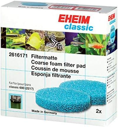EHEIM Coarse Filter Pad (Blue) for Classic External Filter 2217 (2 Pieces)