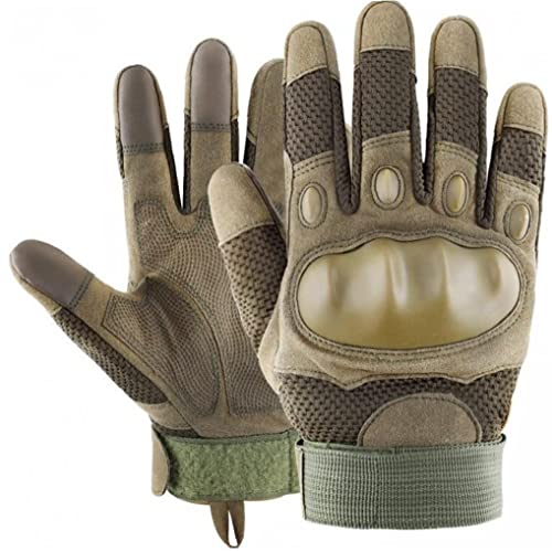 Ppmter Cycling Gloves Touch Screen Full Finger Gloves for Motorcycle Cycling Climbing Hiking Hunting Outdoor Sports Gear Gloves