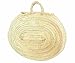 Cesteria Aparici Capazo de palma oval asas pita 30X25 (1T)