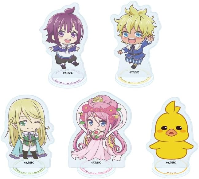 White Pig, Noble But Early Memories, Raising Your Brother, 01, Official Illustration, Acrylic Petite Stand, Complete Set, Box of 5