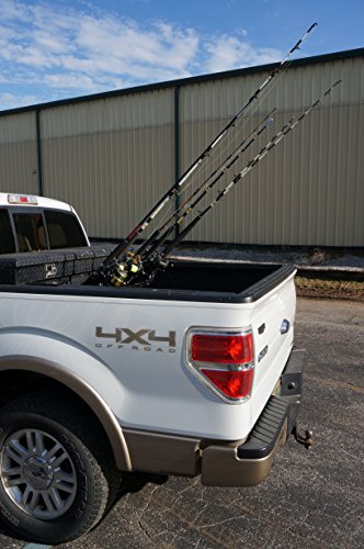 Viking Solutions Fixed Truck Bed Fishing Rod Rack, Multicolor - Thumbnail 5