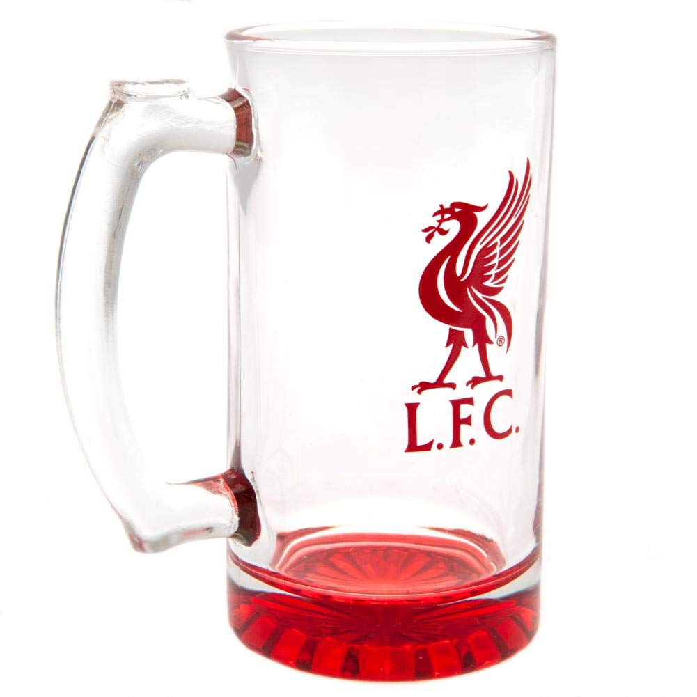 Liverpool FC - Jarra de cerveza con logotipo (Tamaño Único) (Rojo)
