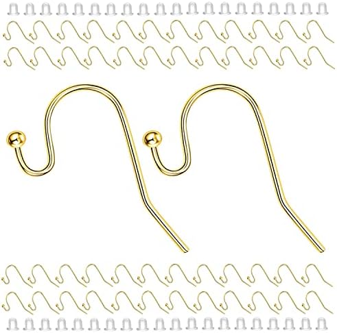 Shepherd's Hook Earwires | Fishhook Earring Earwires | Earring Hooks